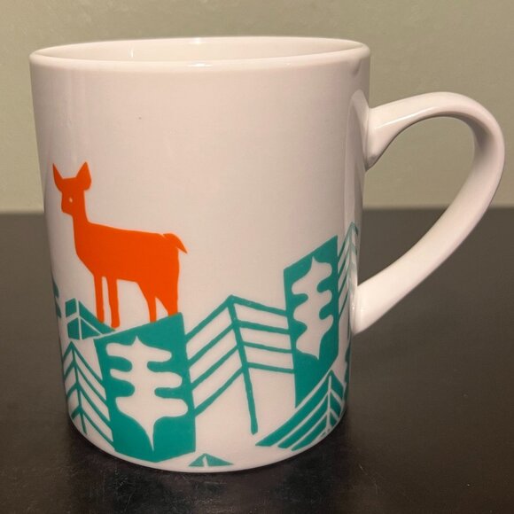 MAGPIE Mengsel Doe Deer & Fawn in an Enchanted Forest Ceramic Mug ~ Britain - Picture 8 of 12